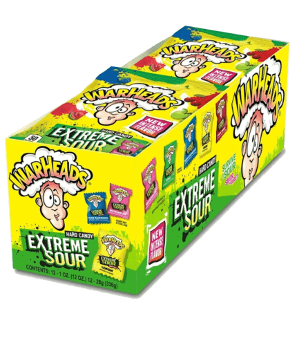 Warheads Hard Candy 12X28 GM