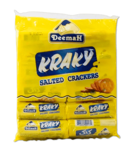 DEEMAH SALTED CRACKERS 12X42 GM