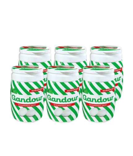 GANDOUR SPEARMINT GUM 6X32 PCS