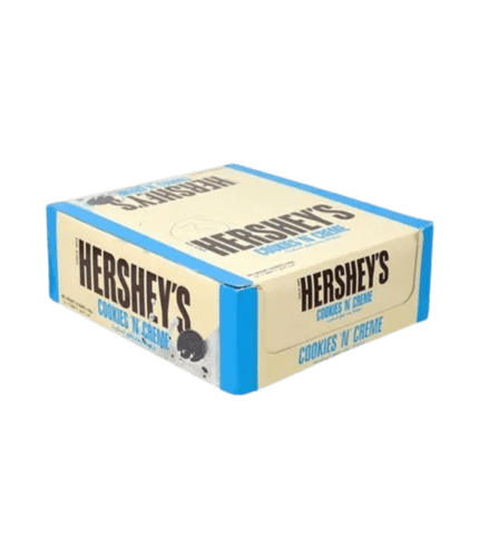 HERSHEYS COOKIES CREAM 24X40 GM