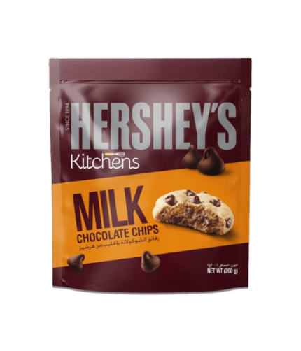 HERSHEYS MILK CHOCOLATE CHIPS 12X200 GM