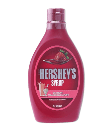 HERSHEYS SYRUP STRAWBERRY 623GM