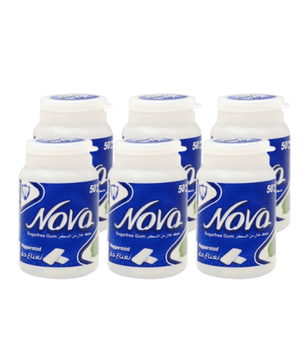 NOVA SUGAR FREE PEPPERMINT 6X70 GM