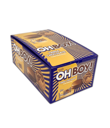 OH BOY TRIPLE CHOCOLATE 24X23 GM