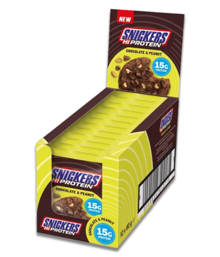 SNICKERS PROTEIN COOKIES 12X60 GM