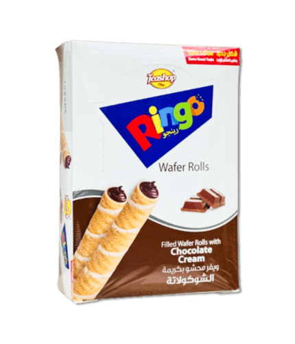 TEASHOP RINGO WAFER CHOCOLATE 12X16 GM