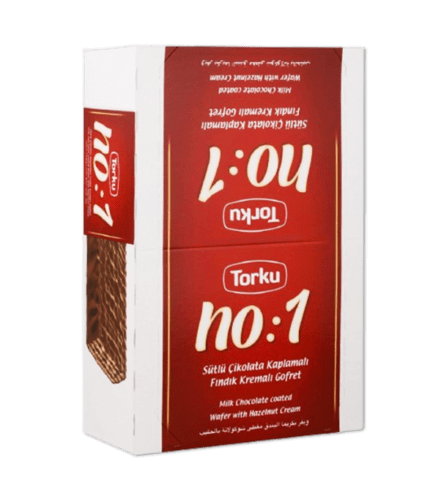 TORKU NO.1 MILK CHOCOLATE WAFER 24X35GM