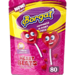 BORGAT LOLLIPOP HEART BEATS 80X14GM