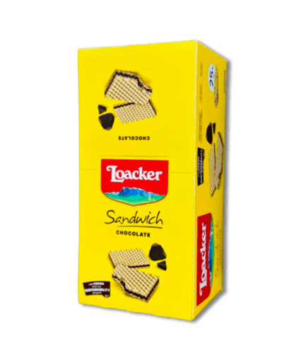 LOACKER QUADRATINI CHOCOLATE 18X125 GM