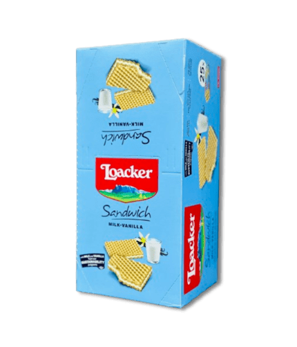 LOACKER SANDWICH VANILLA  5X25 GM