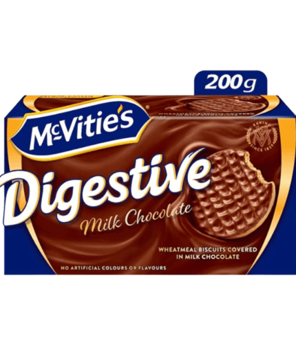 MCVITIES DIGESTIVE CHOCOLATE 200 GM