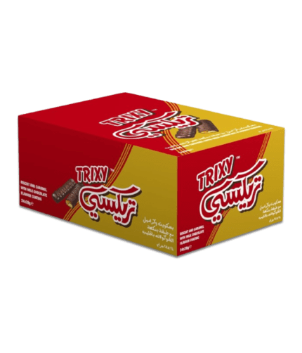 TRIXY CARAMEL CHOCOLATE 24X20 GM