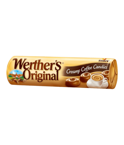 WERTHERS ORIGINAL CREAMY COFFEE CANDIES 24X50GM