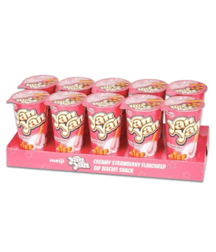 YANYAN CUP STRAWBERRY 10X50 GM